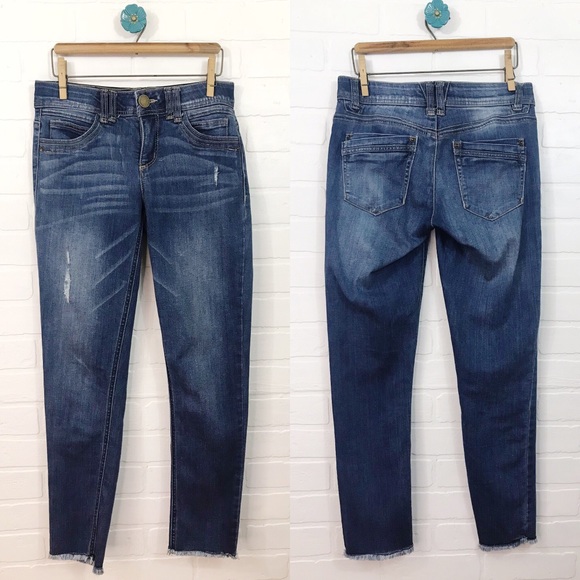 democracy distressed jeans